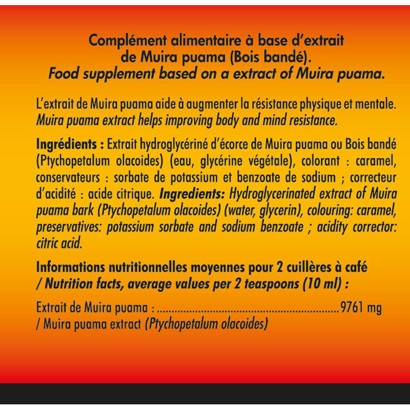 100% Bois Bandé Nutriexpert - Concentration maximale - Flacon 200 ml. -  Shopping Nature