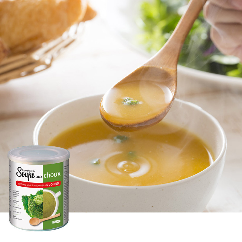 Soupe aux Choux - Produit minceur faible en calories et matières grasses