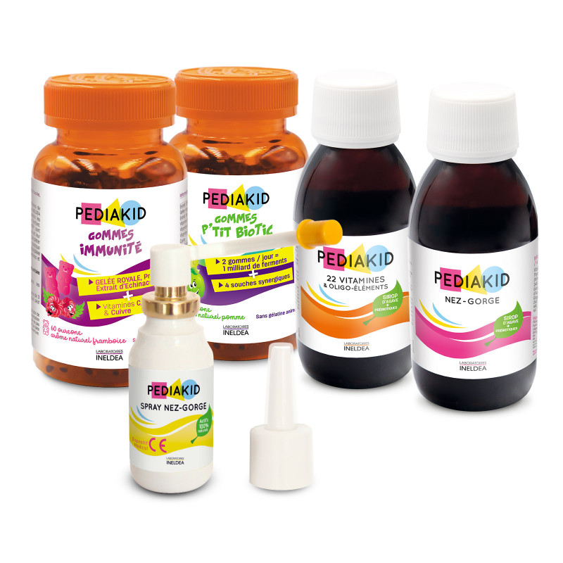 Pediakid 22 vitamines et oligoéléments sirop - Vitalité enfant
