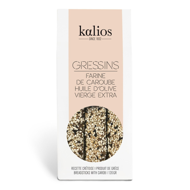 Gressins Farine de Caroube Kalios