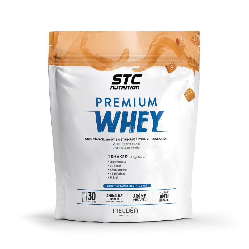 PREMIUM WHEY - STC Nutrition - récupération musculaire