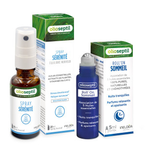 Pack Sérénité - Olioseptil - Roll-on sommeil - sérénité